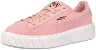 PUMA womens Suede Platform Sneaker, Bridal Rose-puma Team Gold, 10.5 US :  Buy Online at Best Price in KSA