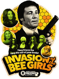 Invasion of the Bee Girls T-shirt and sweatshirt - BLVD Design | Cult movie  graphic t-shirts | Nostalgic graphic t-shirts