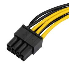 Pci Express Pcie 6 Broches Vers 8 Broches Graphique Carte Alimentation  Adaptateur Câble 10 Cm : Amazon.Fr: Informatique