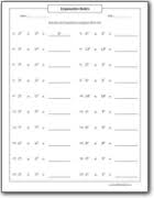 When we multiply two powers that have the same base. Exponents Product Rule Worksheets