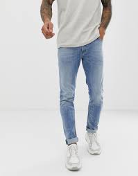 348 likes · 3 talking about this. Diesel Tepphar Slim Carrot Fit Jeans In 081al Light Wash 81 Asos Lookastic