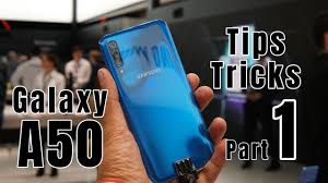 Samsung Galaxy A50 A30 Tips Tricks Part 1 Personalization Display Tips Security Setup Youtube