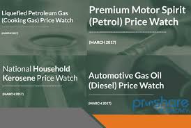 Fuel prices refer to the pump prices of the most widely sold grade of gasoline. Average Prices Of Pms Ago Hhk And Cooking Gas Price Watch March 2017