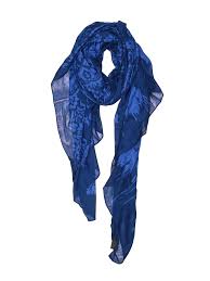 details about stella dot women blue scarf one size