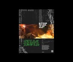 Adrein Horan On Behance Typography Branding Travis Scott Graphic Design Typography
