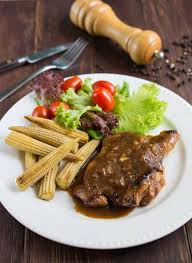 Chicken Chop With Black Pepper Sauce Recipe Stuffed Peppers Chicken Chop Recipe Sauce For Chicken