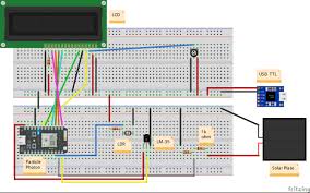 Consists of high power leds, a lead acid battery Solar Panel Monitoring Hackster Io