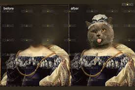 • transform your pet into a magical renaissance portrait that you can show off to all your friends and family! Royal Pet Portrait Templates Pet Painting Oil Photoshop By 2suns Thehungryjpeg Com