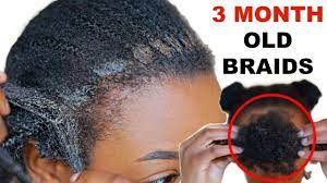 How To Safely Remove Detangle Natural Hair Dirt Build Up From Braids Detangling Natural Hair Relaxed Hair Care Hair Detangler