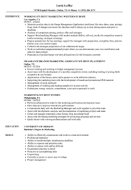 For the students who are still in the process of being graduated, crafting a resume. Marketing Student Resume Samples Velvet Jobs