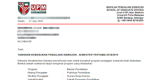 Yang jadi susah nak senang ni sebab alasan banyak sangat. Borang Permohonan Upm Serdang Ssawilmor