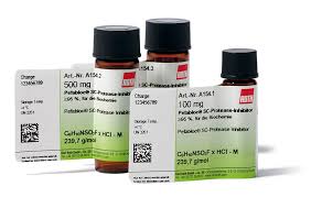 Contains an optimized mixture of five different inhibitors Pefabloc Sc Protease Inhibitor 100 Mg Individual Inhibitors Inhibitors Biochemistry Life Science Carl Roth International