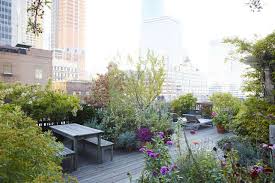This roof terrace design prioritises space for entertaining. Landscape Design 10 Simple Layouts For Summer Roof Gardens Gardenista