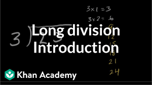 Intro To Long Division Remainders Video Khan Academy