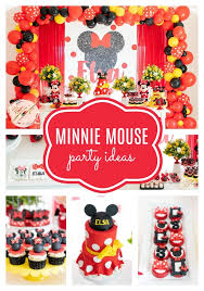 Many kids in the neighborhood would come to your girl's birthday to celebrate the party to the fullest and have fun all the way! Minnie Mouse Birthday Party Pretty My Party Party Ideas