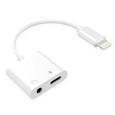 Iphone 7 7 Plus Headphone Adapter Charge Adapter Momocity 2 In 1 Lightning 3 5mm Headphone Adapter Cable No Calling Function And Music Control Tecnologia