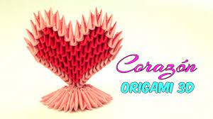 Como Hacer Un Corazon En Origami 3d Paso A Paso Facil Y Rapido Youtube