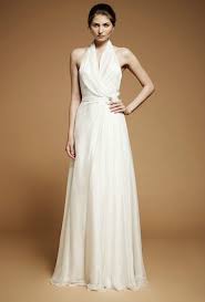 Depending on your personal style, and how much skin you're comfortable with showing, your halter neckline can have a deep or more. Top 3 Wedding Dresses Of The Week Halter Edition Glamour