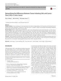Bowel cancer is the third leading cause of cancer in the u.s. Pdf Demystifying The Differences Between Tumor Initiating Cells And Cancer Stem Cells In Colon Cancer