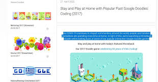 The popular google doodle games: Mit Retro Doodle Games Die Zeit Vertreiben So Gehts Pctipp Ch