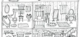In line with this, we will share to you a very interesting doll drawing tutorial on how to draw summer from barbie: Barbie House Barbie Dream House Coloring Page