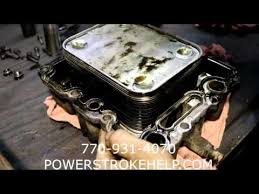 6 0 Liter Powerstroke Egr And Oil Cooler Replacement Youtube Powerstroke Ford Powerstroke Ford
