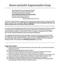 Romeo And Juliet Argumentative Essay Template Who Is Responsible In 2020 Argumentative Essay Essay Template Essay