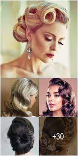30 Always Feminine Vintage Wedding Hairstyles Hollywood Hair Hollywood Glamour Hair Hollywood Wedding Hair