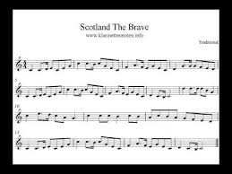 O flower of scotland, when will we see your like again, that fought and died for, your wee bit hill and glen, and stood against him, proud edward's army, and sent him homeward background: Scotland The Brave Play Clarinet Youtube