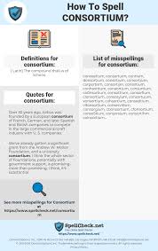 How To Spell Consortium And How To Misspell It Too Spellcheck Net
