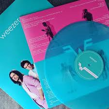 Weezer Teal Album Teal Transparent Vinyl Weezer Album Vinyl