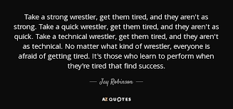 We're talking about the kind that is part of the olympics. Quotes By Jay Robinson A Z Quotes