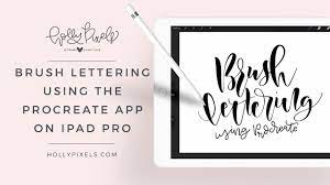 Check spelling or type a new query. Brush Lettering Using Procreate App On Ipad Pro Learn How To Use Procreate And How I Brush Letter Youtube
