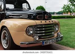 Image result for Chrome Yellow 1950 Ford Truck