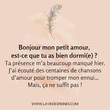 Retrouvez des belles declaration d'amour pour un homme, declaration d'amour a une femme, sms declaration d'amour, declaration d'amour romantique,lettre d'amour. 100 Sms Pour Dire Bonjour Mon Amour Embellissez Sa Journee