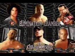 Wwe New Year S Revolution 2006 Elimination Chamber John Cena Vs Shawn Michaels Vs Kane Vs Kurt Angle Vs Chris Masters Vs Chris Masters John Cena Kurt Angle
