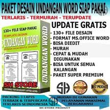 Dec 11, 2020 · source: Desain Undangan Word Koleksi Template Design Grafis Ms Word Usaha Perceakan Edit File Format Doc Shopee Indonesia