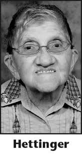 MARY HETTINGER Obituary (2017)