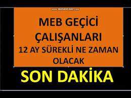 Tühi̇s, işçi maaşlarına 1 mayıs 2021 tarihi itibariyle uygulanacak enflasyon farkına ilişkin bir duyuru yayınladı. Meb Gecici Isci Calisanlari Surekli Iscimi Oluyor Youtube
