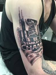 The designs on goalie masks are not just works of art. Chicago Blackhawks Tattoo The American Academy Of Art Aaa