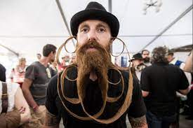 See more ideas about beard, bearded men, glitter beards. Hair Raising World S Weirdest Beards Come Together In Austria Rediff Com India News