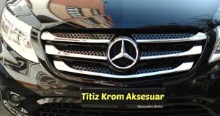 Mercedes Vito W447 2014 2015 Krom On Panjur Aksesuari 5 Parca Paslanmaz Celik Araba Aksesuarlari Panjurlar Bagaj