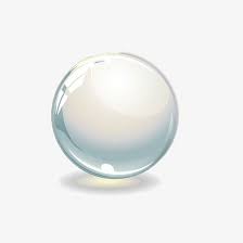 Round Button Glass Texture Crystal Illustration Glass Ball