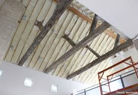 Open porch metal roof, how to eliminate dripping, frosting , heat and noise? A Corrugated Metal Ceiling Domestic Imperfection