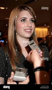 Emma roberts makes first appearance hi-res stock photography and images