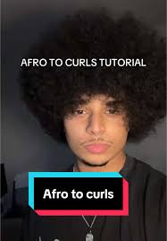 Afro to Curls 3c Hair Tutorial