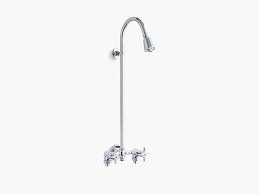Furthermore, the shower has a rotatable shower head. 10 Easy Pieces Exposed Wall Mounted Showers Gardenista