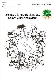 Pessoas lavando carros e calçadas com máquinas pressurizadoras. Desenhos Para Colorir Sobre O Meio Ambiente Para Imprimir