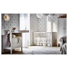 sundvik مهد أبيض 60x120 سم ikea