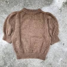 Puff Tee In 2020 Tees Pattern Sweater Knitting Patterns Sleeves Pattern